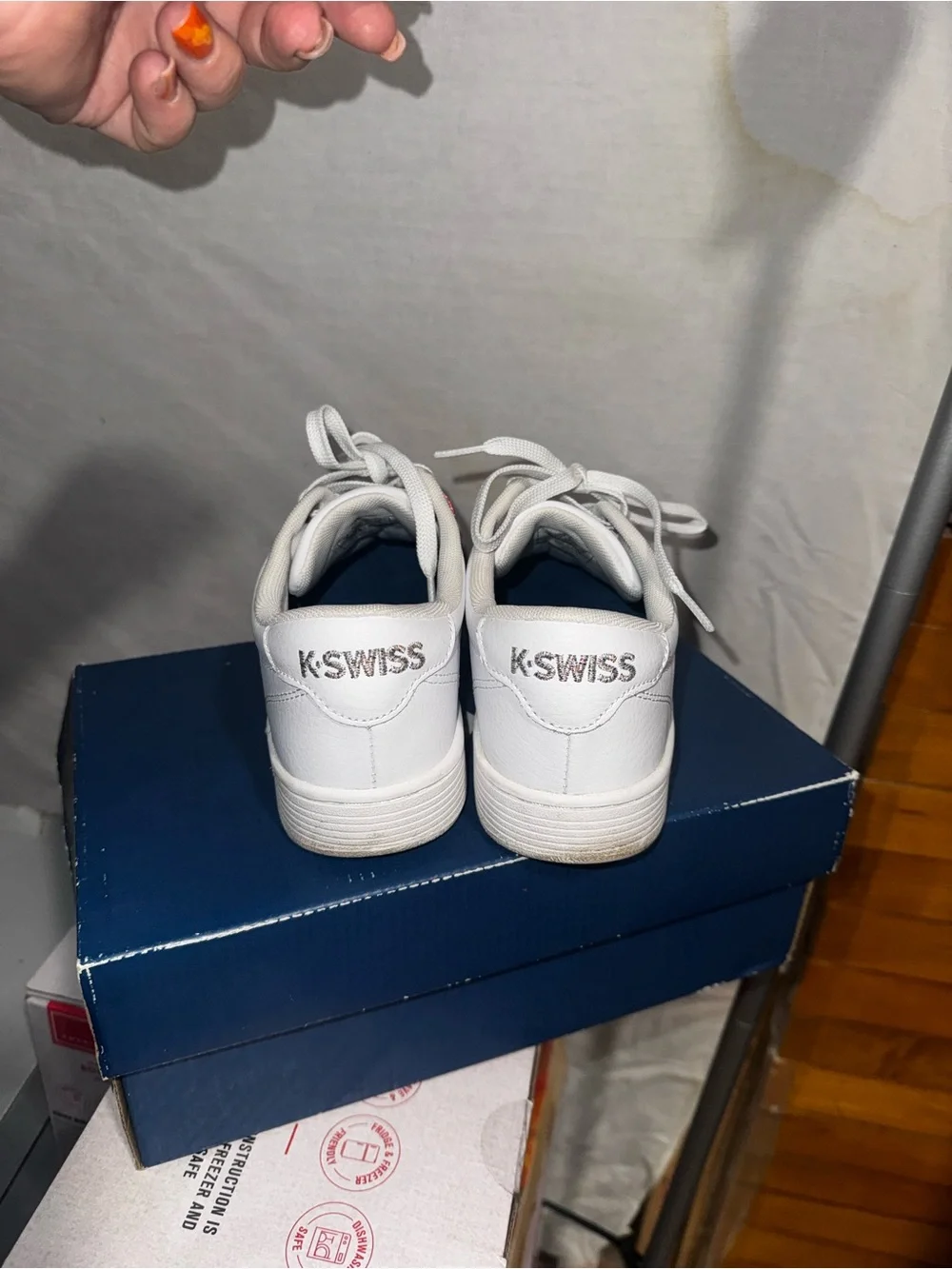 K-Swiss little wear